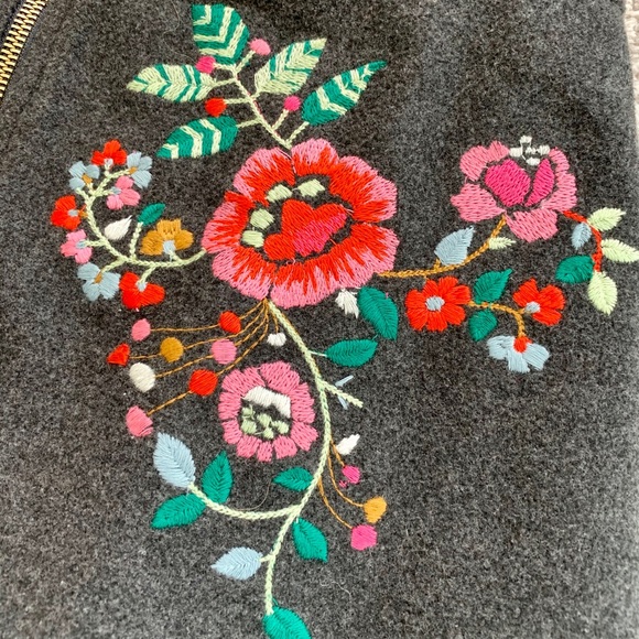 Loft Embroidered Skirt - Picture 5 of 7